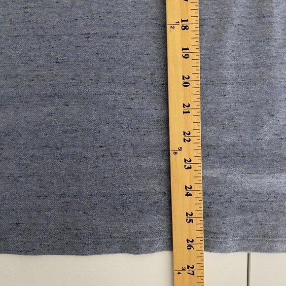 J. Jill Heathered Blue Fair Isle Embroidered Sweater Womens XL Pullover - Picture 8 of 9